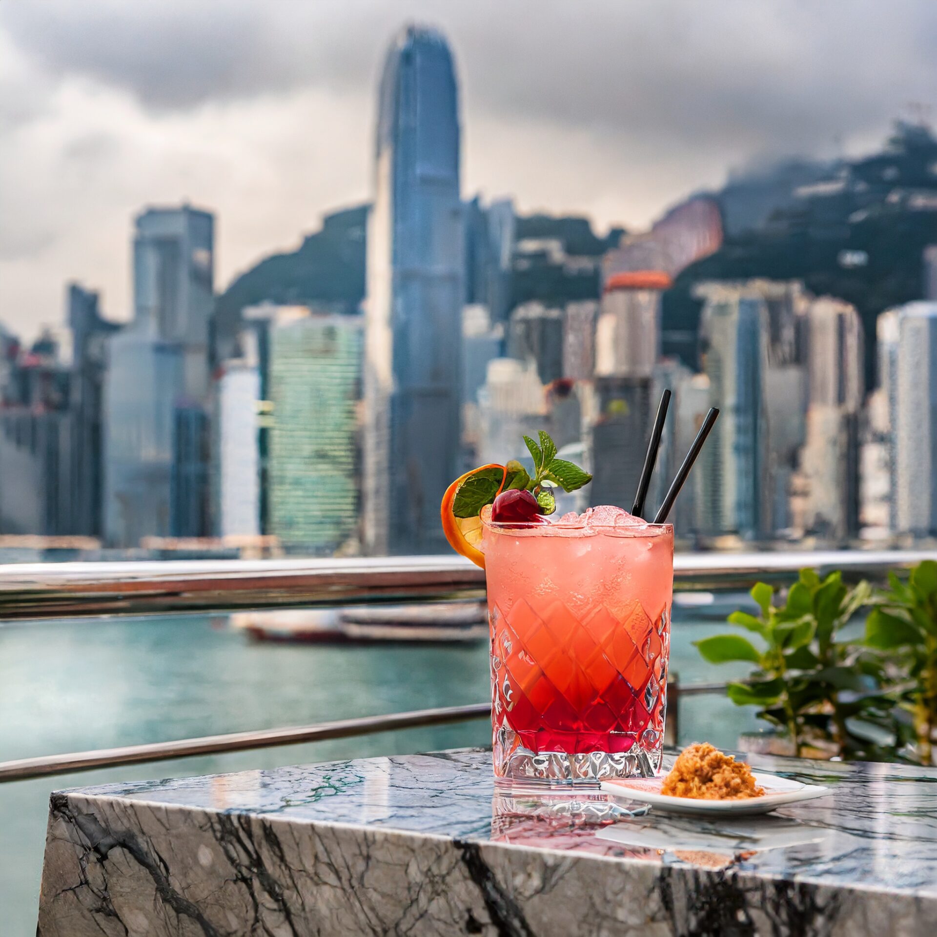 harbour side victoria cocktail